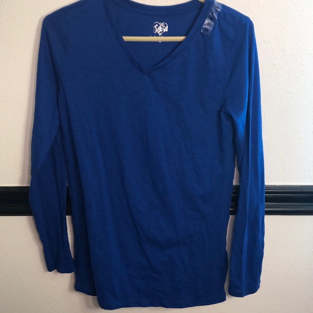 Girls Justice Blue Long Sleeve size 20